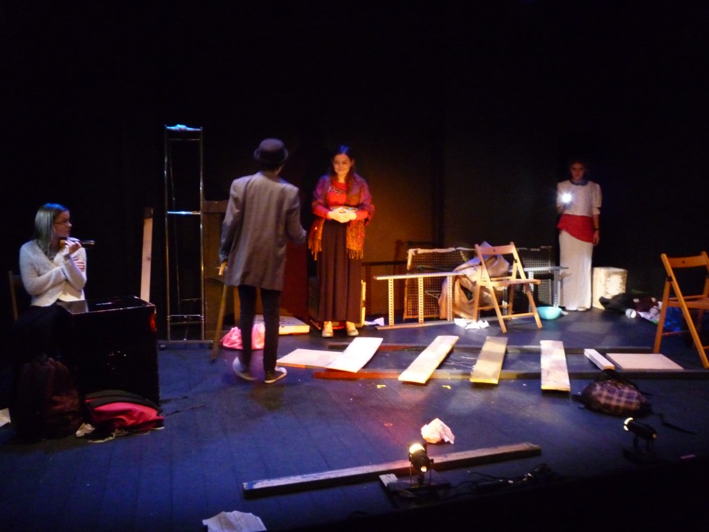 Teen Drama Production Week 2015 performance of "Almost" at the New Theatre, Temple Bar.