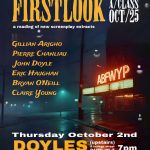 FIRST LOOK Sharing of Original Screenplays Oct 2nd & 16th! Free Event!